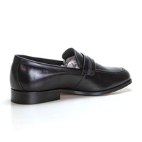 BAERCHI 1139 Mocasín clasico ancho especial negro