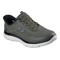 Skechers Summits - Leyter 233047 Deportiva oliva Slip-ins
