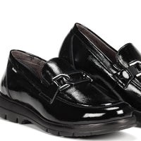 Fluchos Gladis F1794 Mocasín charol negro mujer