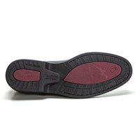 FLUCHOS 8902 Mocasín hombre trabajo negro.