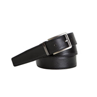Bellido 438 Cinturón reversible grabado negro / marrón