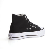 ANDY AZ1002 Bota lona all-star plataforma negro