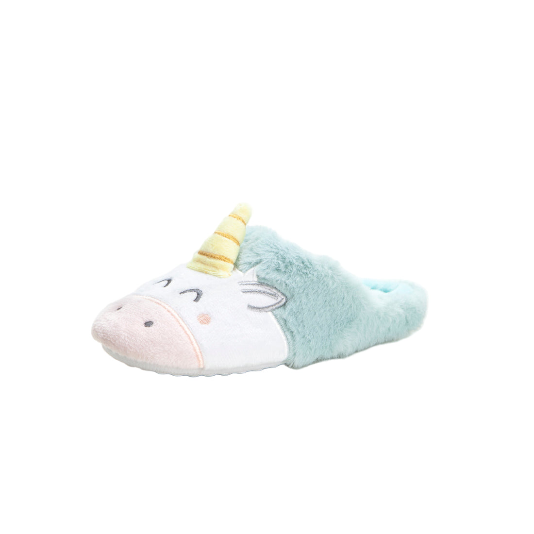 MR. WONDERFUL 54016 Zapatillas de ir por casa Unicornio Aqua