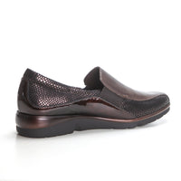 PITILLOS 1602 ZAPATO ABOTINADO REPTIL MARRON