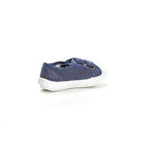 Zapatilla dos velcros puntera