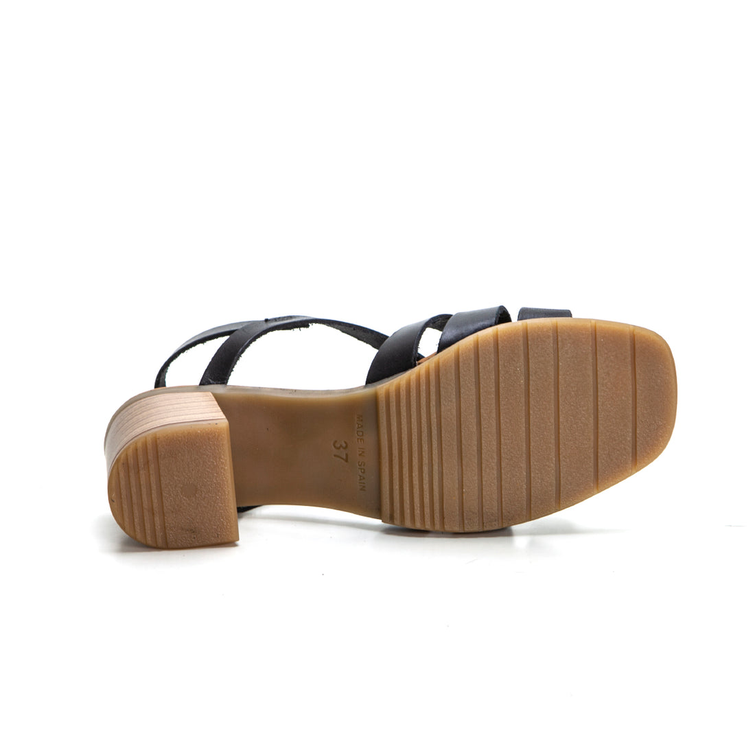 Studio Scarpe 116445 Sandalia de tacón medio negro