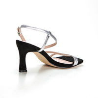 AZAREY 564G376 SANDALIA TIRAS PLATA