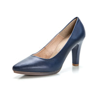CHAMBY 4330 Zapato de salón confort marino