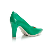 CHAMBY 4330 Zapato de salón confort verde