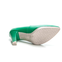 CHAMBY 4330 Zapato de salón confort verde