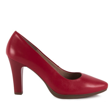 CHAMBY 4330 Zapato de salón confort rojo