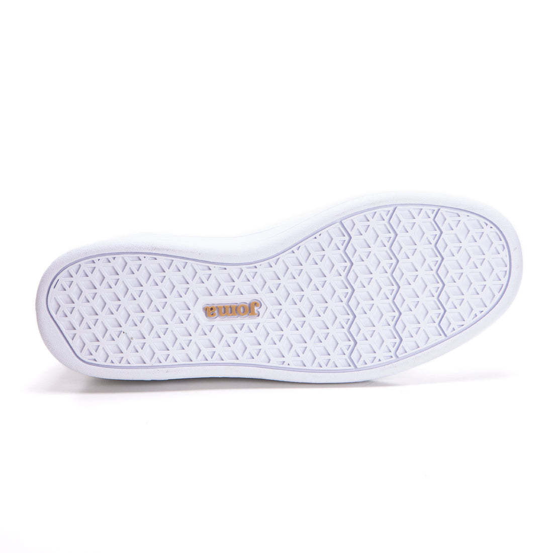 Joma Ágora Zapatilla blanca con ribete oro