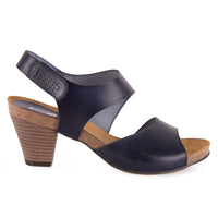 Chamby 2500 Sandalia bio tacón negro