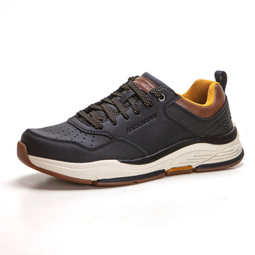 Skechers 66204 Zapato sport con cordones negro