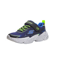Skechers 403885L Deportiva velcro niño combinada marino