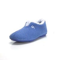 Garzon, zapatilla de casa cerradas AZULINA GRIS PE
