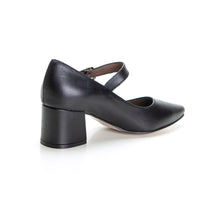 PATRICIA MILLER 6173 ZAPATO DE SALÓN CON CORREA Y TACÓN ANCHO NEGRO