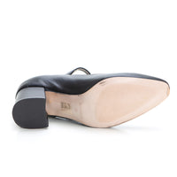 PATRICIA MILLER 6173 ZAPATO DE SALÓN CON CORREA Y TACÓN ANCHO NEGRO
