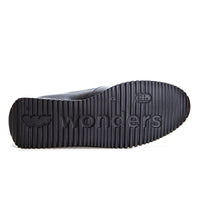 Wonders G-6613 --- Zapatos de Piel y Licra negro