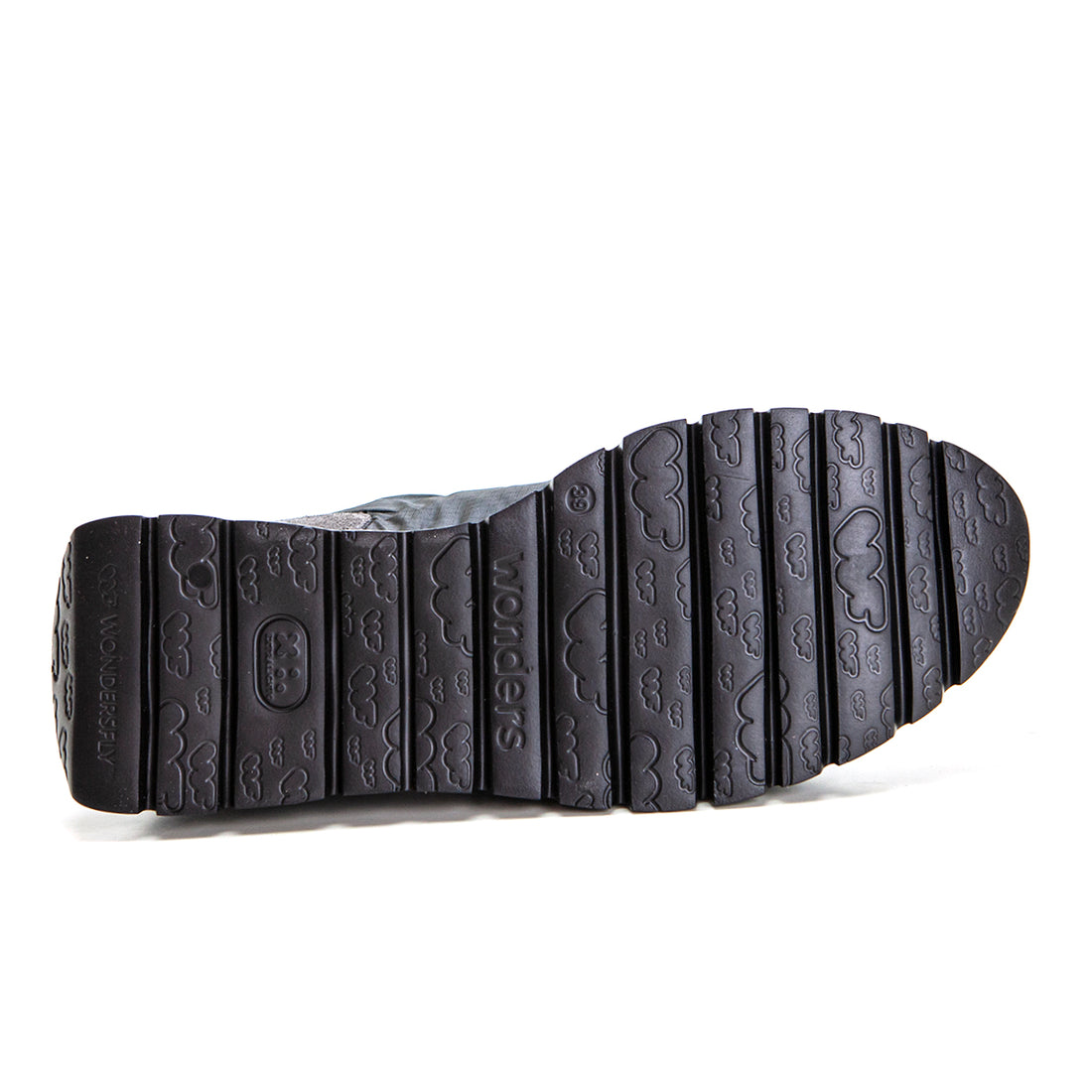 Wonders A2452 --- Zapatillas Casual Odisei Negro | Piel y Tejido