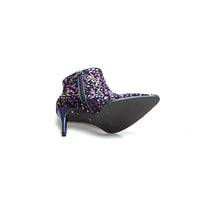 MARIA MARE 63397 BOTÍN DE TACÓN ALTO Y FINO CON LENTEJUELAS MULTICOLOR