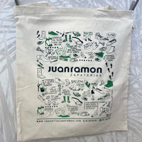 ZAPATERIASJUANRAMON.COM BOLSA DE TELA DIBUJOS Y REFRANES DE CALZADO