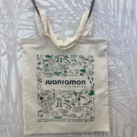 ZAPATERIASJUANRAMON.COM BOLSA DE TELA DIBUJOS Y REFRANES DE CALZADO