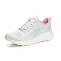 Skechers 117208 Deportivo Bobs Squad multicolor blanco