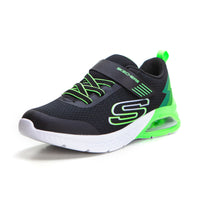 Skechers 403932L Deportiva de niño con cámara de aire negro