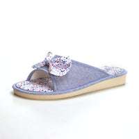 Garzón P446.119 Zapatilla de ir por casa destalonada indigo