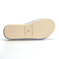 Garzón P446.119 Zapatilla de ir por casa destalonada indigo