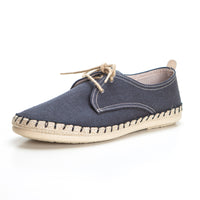 Garzón 13411.085 Zapatilla hombre cordones lona negro