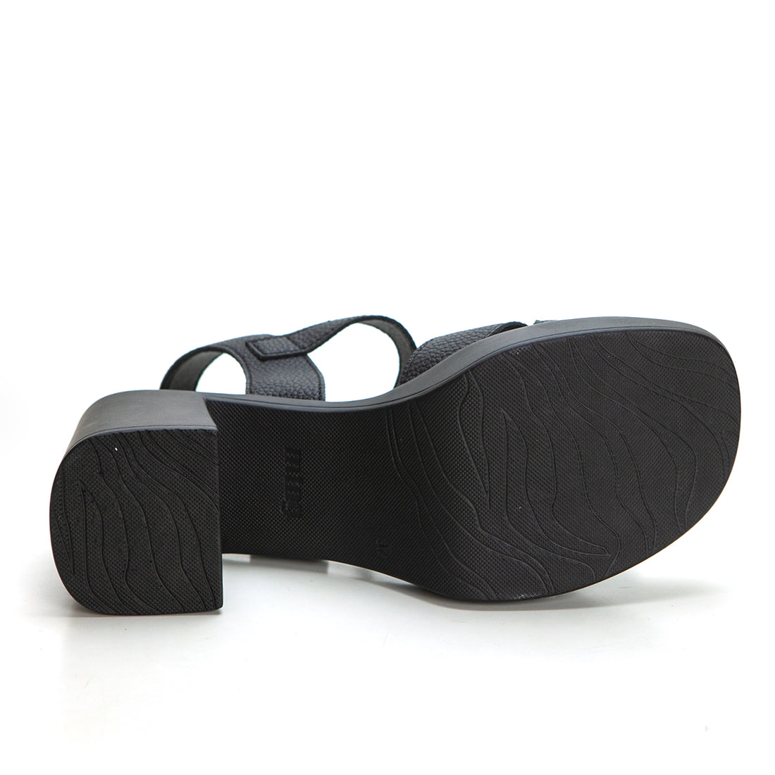 MUSTANG 59550 Sandalia tacón plataforma negro