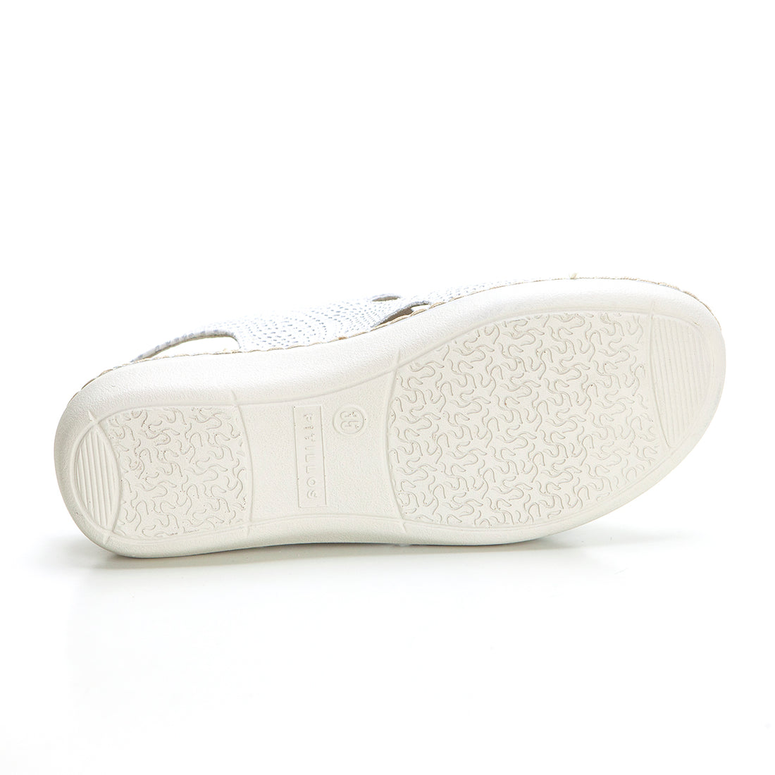 Pitillos 5580 Sandalia mujer de cuña baja plata