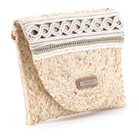 SIMOSASTRE Clutch Santorini Cartera de palma