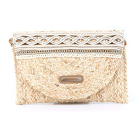 SIMOSASTRE Clutch Santorini Bolso de palma