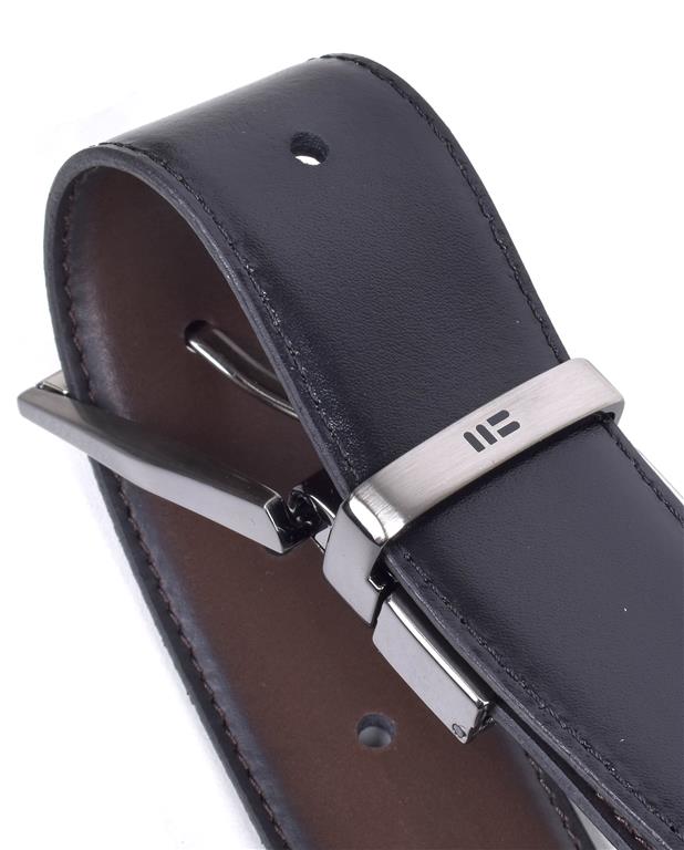 Bellido 419/32 Cinturón reversible granate / negro