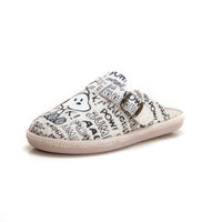 VUL.LADI 6396-327 Zueco de estar por casa Snoopy crudo