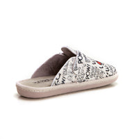 VUL.LADI 6396-327 Zueco de estar por casa Snoopy crudo