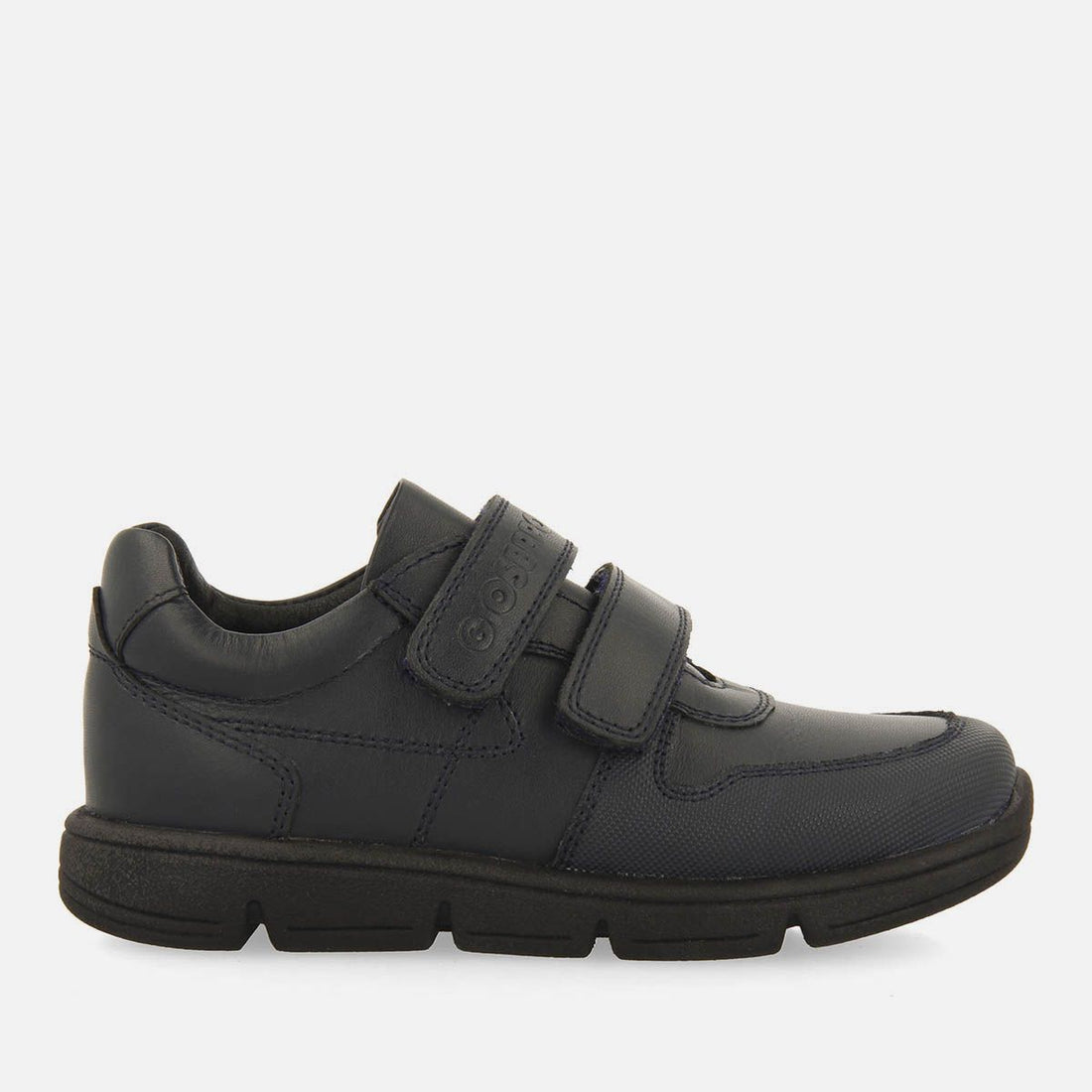 Gioseppo Marvede Zapato colegial tipo deportivo velcros marino.