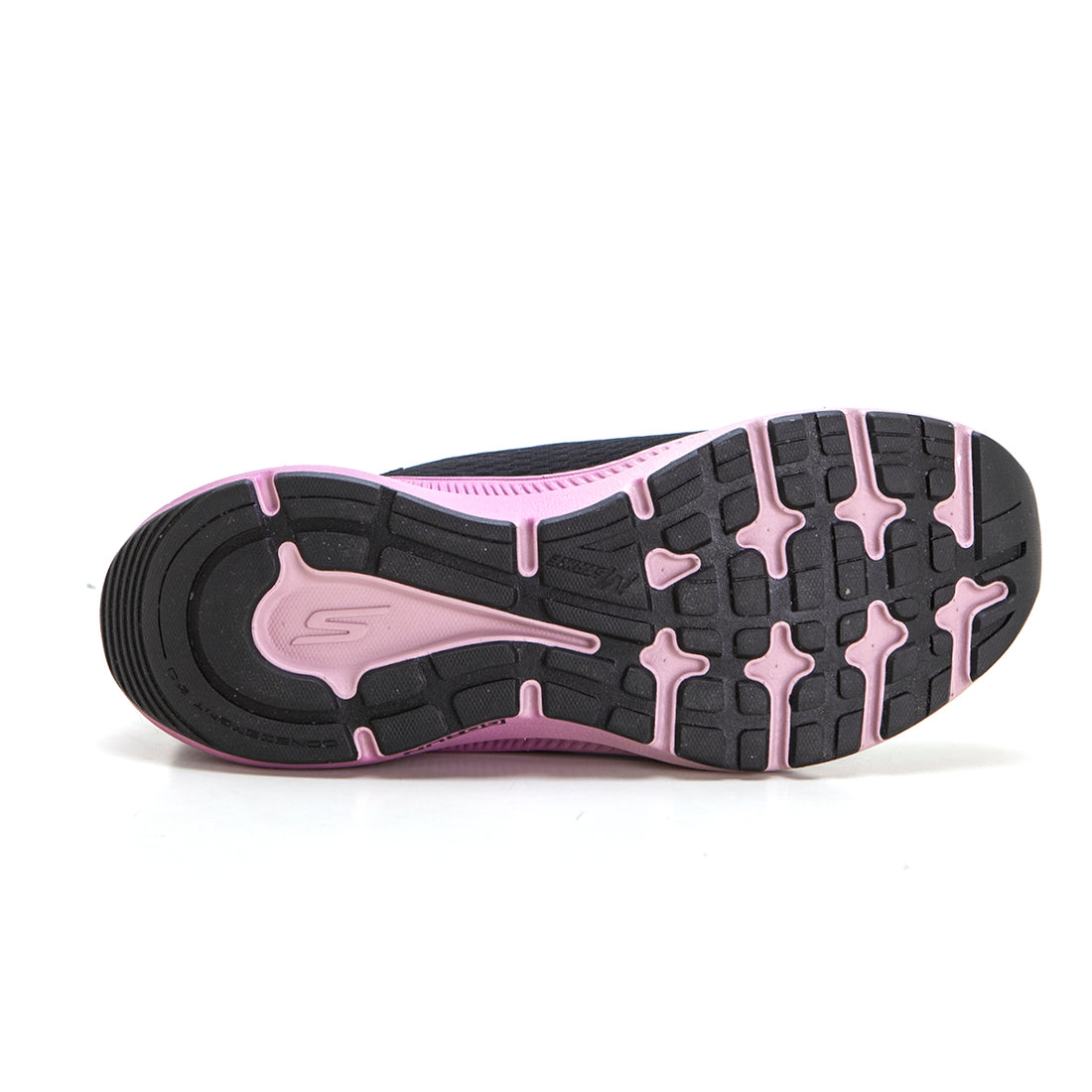 SKECHERS 128627 Deportiva running negro fuxia