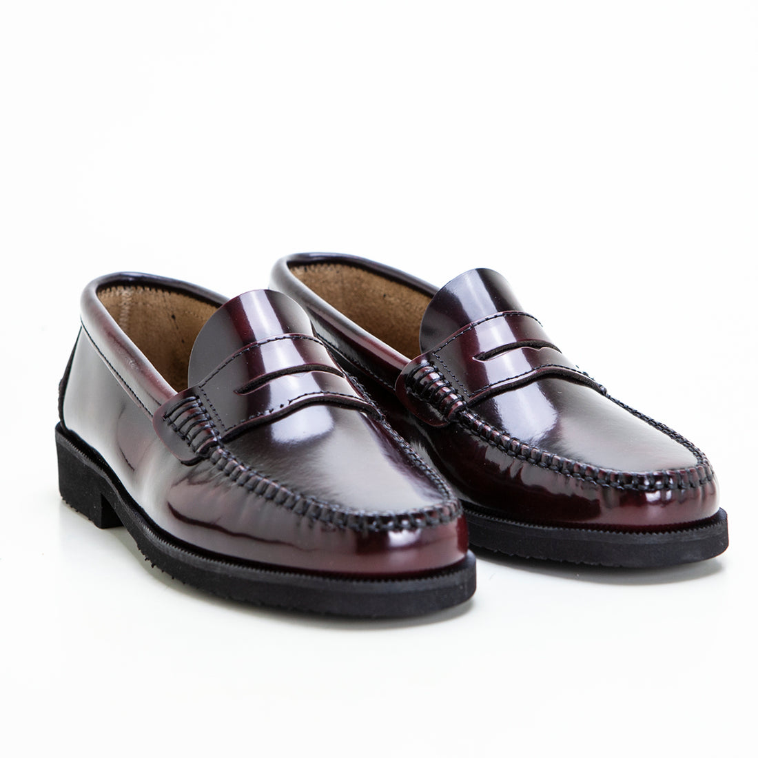 ZAPATERIAS JUAN RAMON 350 Mocasín Castellano ligero burdeos