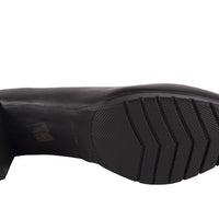 Chamby 4390 Salón confort negro de tacón alto