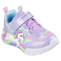 Skechers 302298L-N Zapatilla con luces unicornio lavanda