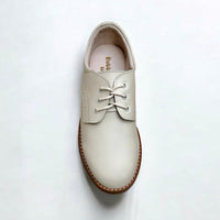 Bubble Bobble A2295 Zapato de comunión cordones beig