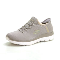 Skechers 150128 Deportivo Slip-Ins con elásticos taupe