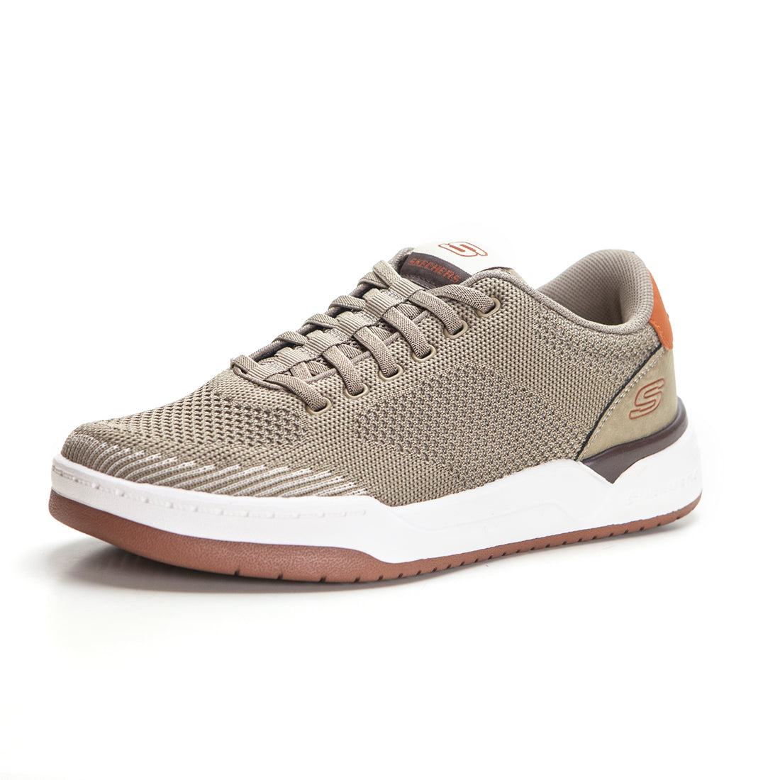 SKECHERS 210793 Deportivo casual con cordones elásticos taupe