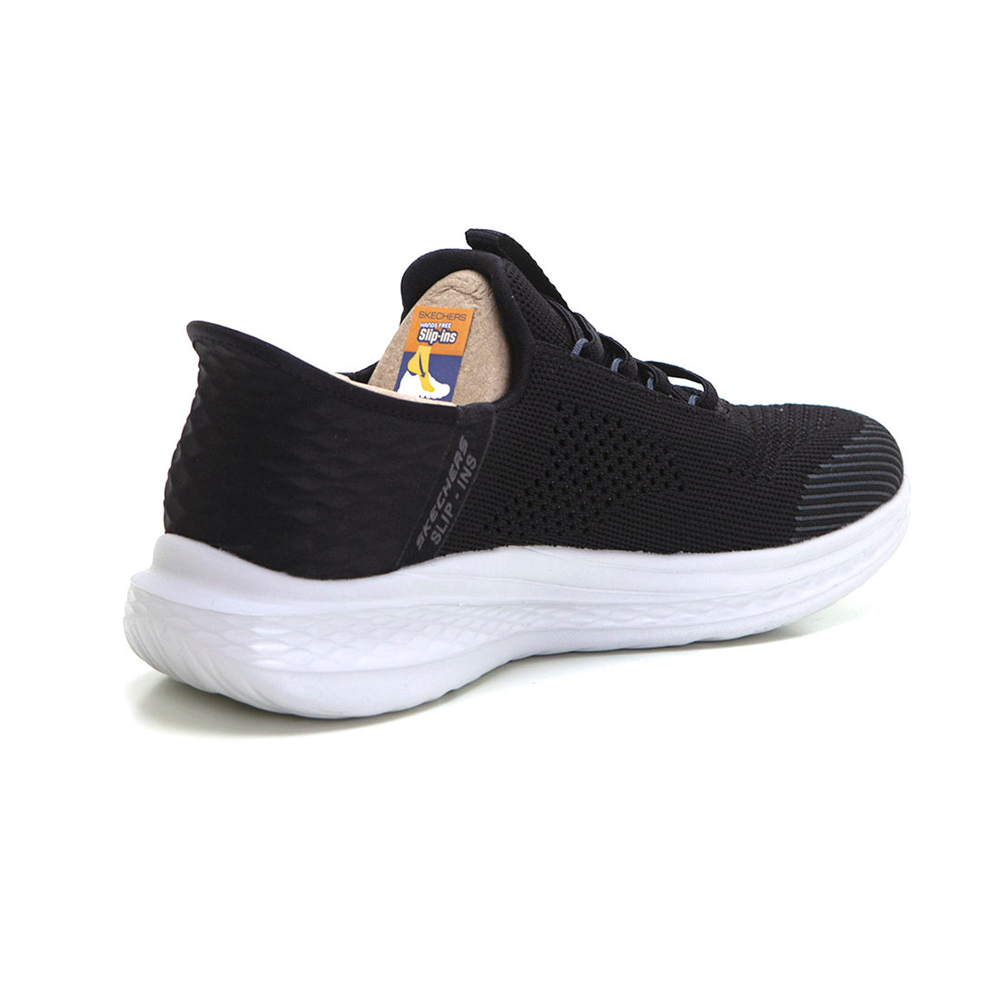 SKECHERS 210810 Deportiva Relaxed Fit Slip-Ins negro