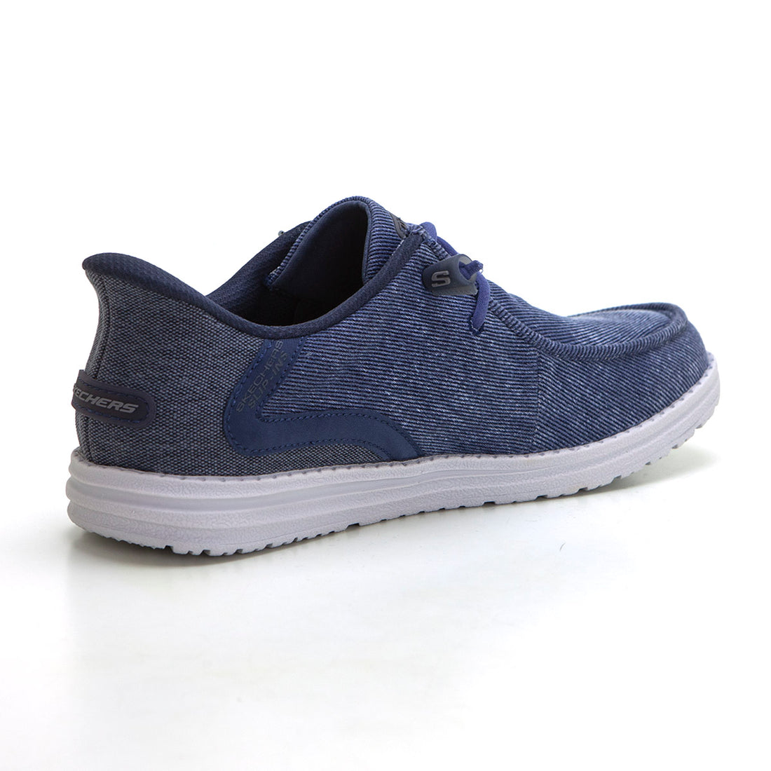 SKECHERS 210959 Zapatilla Wallaby Slip-Ins tejano