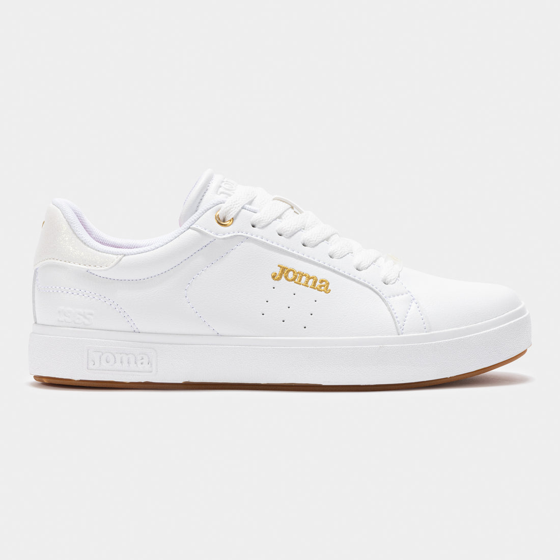 Joma Classic Lady Deportiva clásica blanco naranja